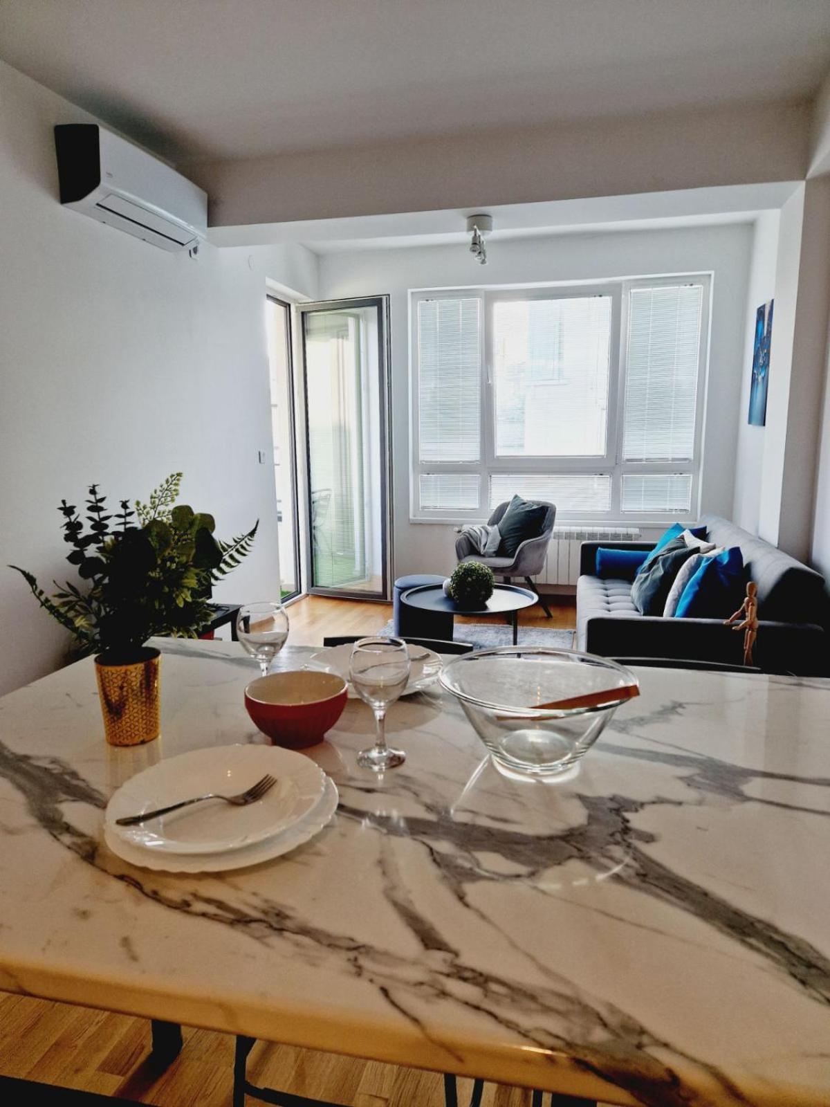 Kamche Lux Apartment Skopje Exteriér fotografie